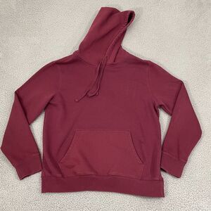 Tailorbyrd Collection Hoodie Men L Burgundy Pullover